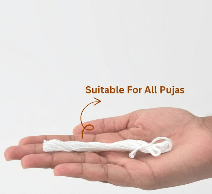 Sacred Thread (Janeu / Yajnopavita) – Pure & Auspicious for Religious Rituals