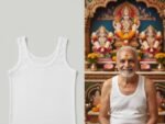 White cotton vest (Baniyan)